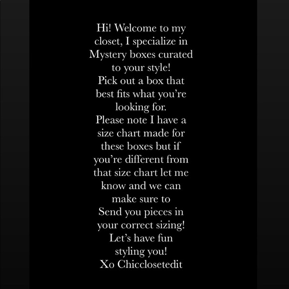 PLUS SIZE | DATE NIGHT MYSTERY BOX (5 ITEMS) - Picture 4 of 10